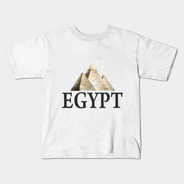 egypt Kids T-Shirt by Polli
